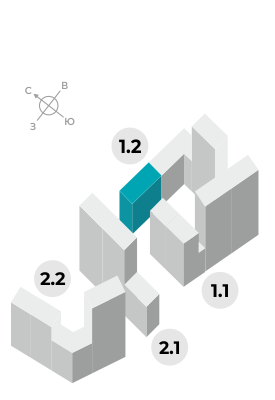 Миникарта проекта ЖК Облака 2.0