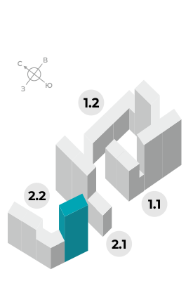 Миникарта проекта ЖК Облака 2.0